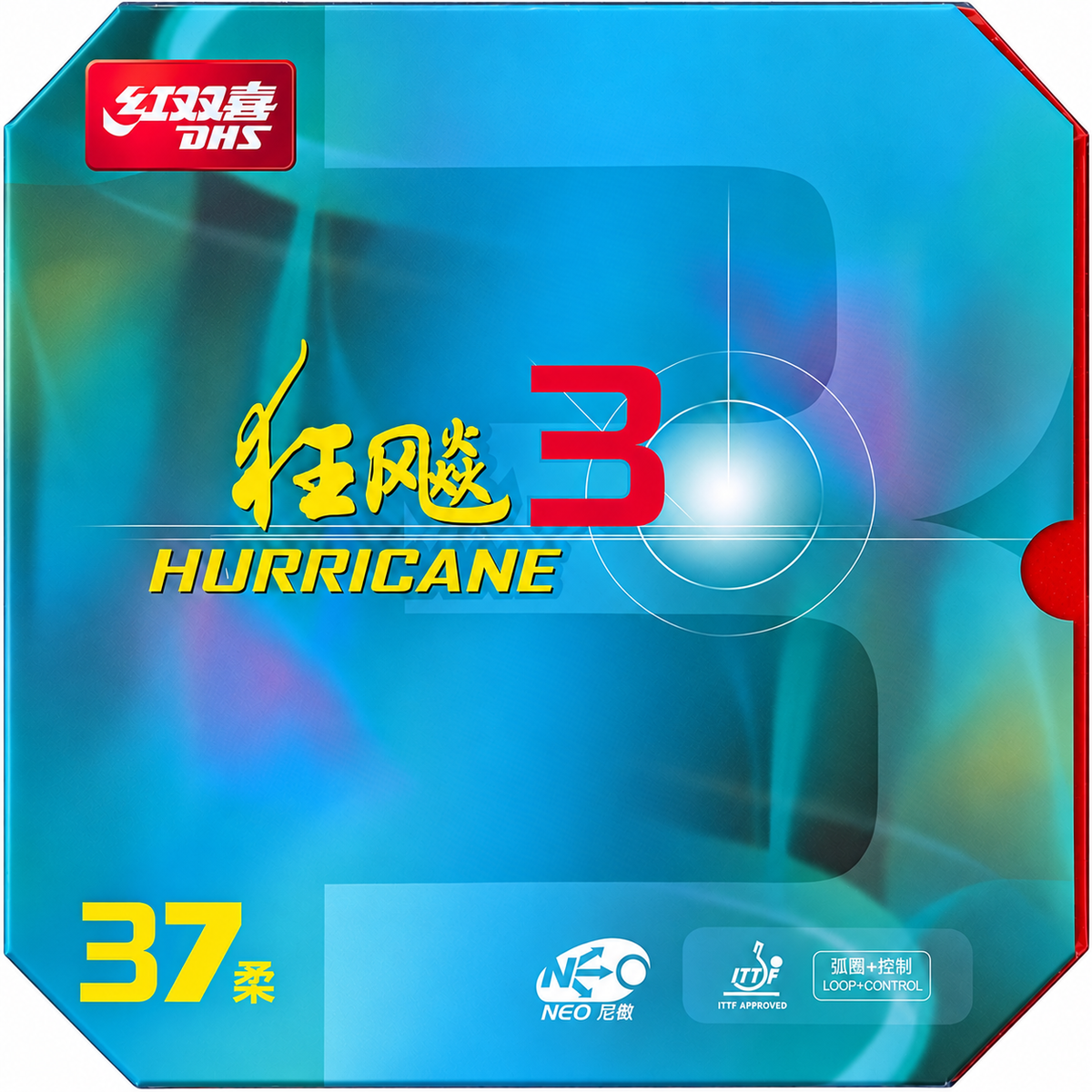 DHS Hurricane 3 Neo Orange Sponge