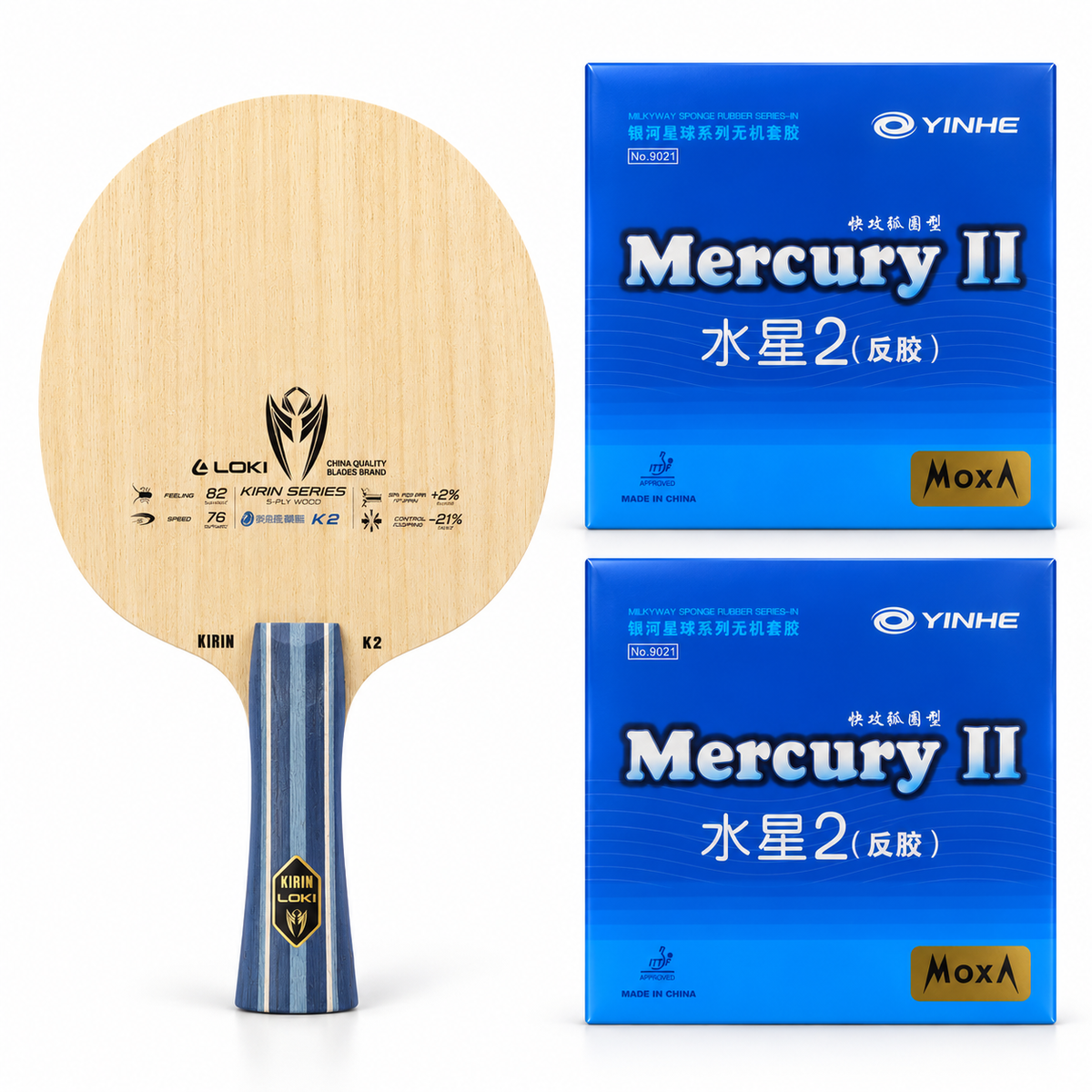 Loki Kirin K2 with Yinhe Mercury II